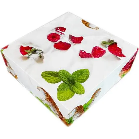 Dortová krabice Lucca 25×8 cm s barevným potiskem