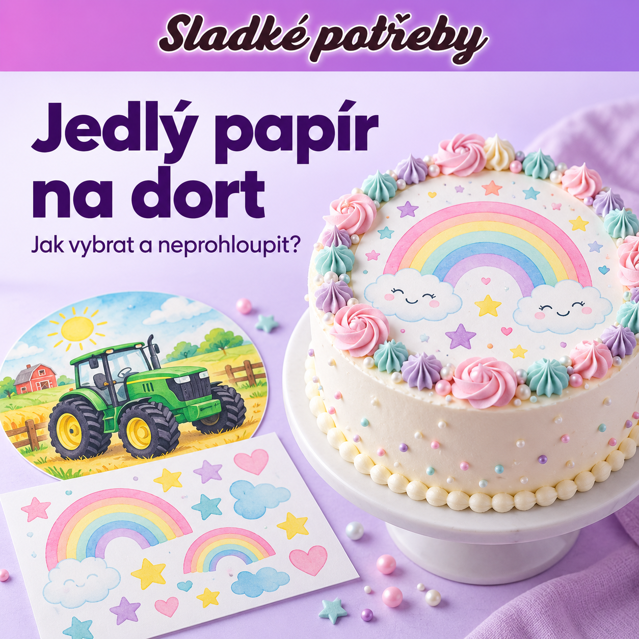 Jedlý papír, jak správně vybrat?